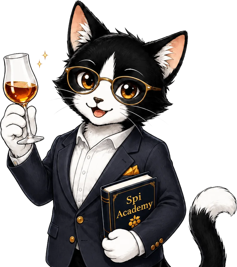 Spi le Chat, mascotte de Spi Academy
